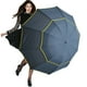 thumbnail image 1 of Paraguas compacto grande extragrande, doble toldo, ventilado, resistente al viento, impermeable, para mujeres y hombres, 1 of 8