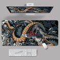 thumbnail image 1 of Alfombrillas de ratón Dragon Element Art para Gaming, alfombrilla grande de goma para Gamer, diseño de escritorio para regalo, 400x900 LIUWENJING unisex, 1 of 2