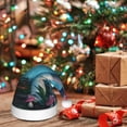 thumbnail image 6 of Salouo Fantasy Mushrooms for Adult Christmas Hat Xmas Holiday Hat Santa Hat for Women & Men Festive Headwear Accessories Fit for Christmas/ New Year/Holiday/Party,1PC, 6 of 6