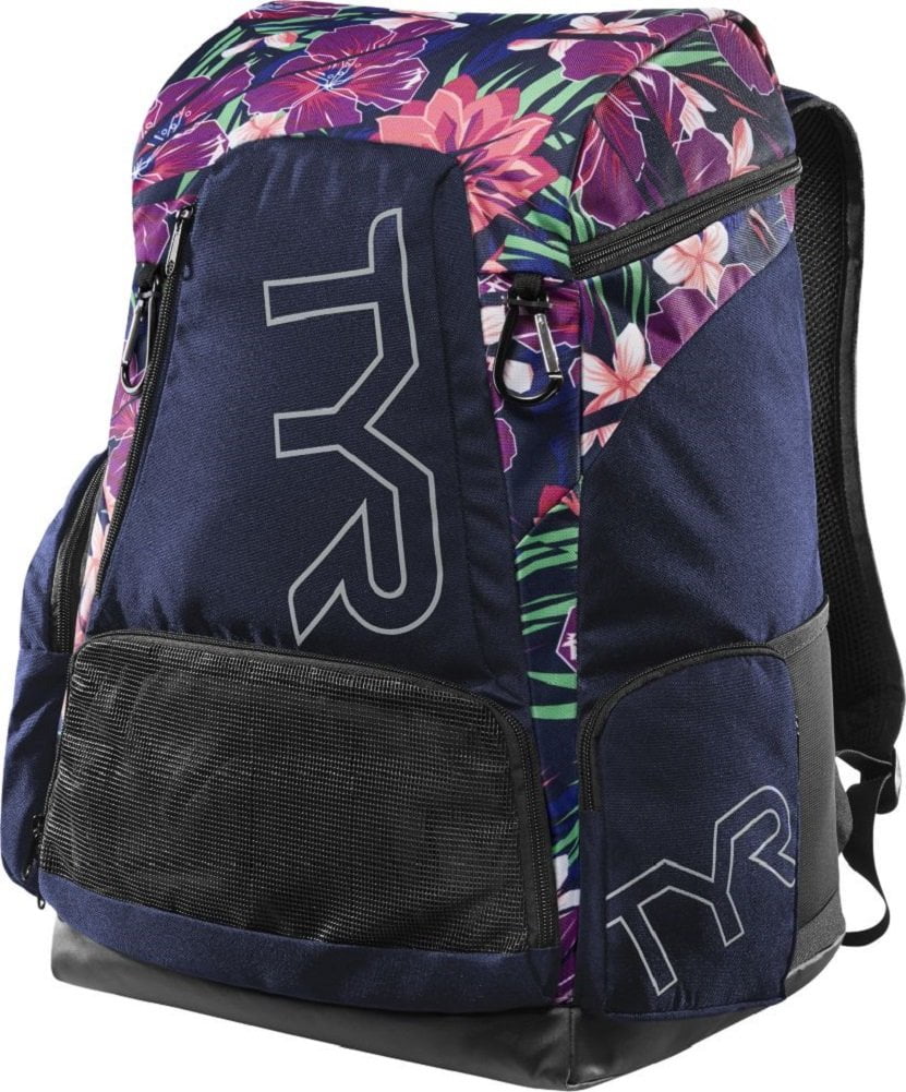 TYR Unisexs Carbon 45L Printed Backpack Blue
