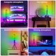 thumbnail image 3 of Muyoka Barra de luz inteligente con 32 LED y micrófono Ambiance Blacklight con 213 modos de música con 500 mAh 2 modos de control Barra de luz RGB para sala de estar Dormitorio, 3D Black Muyoka Hogar, 3 of 7