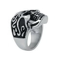 thumbnail image 2 of Men's Stainless Steel 29.5MM Antiqued Skull - Mens Ring, 2 of 4