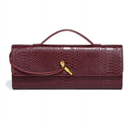 BestDanceGirls Unique Design Organza Top-Handle Bag with Crocodile Pattern Cover for Women s Fashionable Outfits and Evening Occasions
