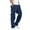 Navy, variant on Patlollav Mens Cargo Pants Casual Multiple Pockets Outdoor Straight Fitness Pants Trousers