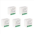 thumbnail image 1 of 5X Mini Interruptor de Relé WiFi Inteligente, MóDulo de Interruptor de Luz con Temporizador de Bricolaje AplicacióN Smart Life/Tuya, Control Remoto InaláMbrico, 1 of 5