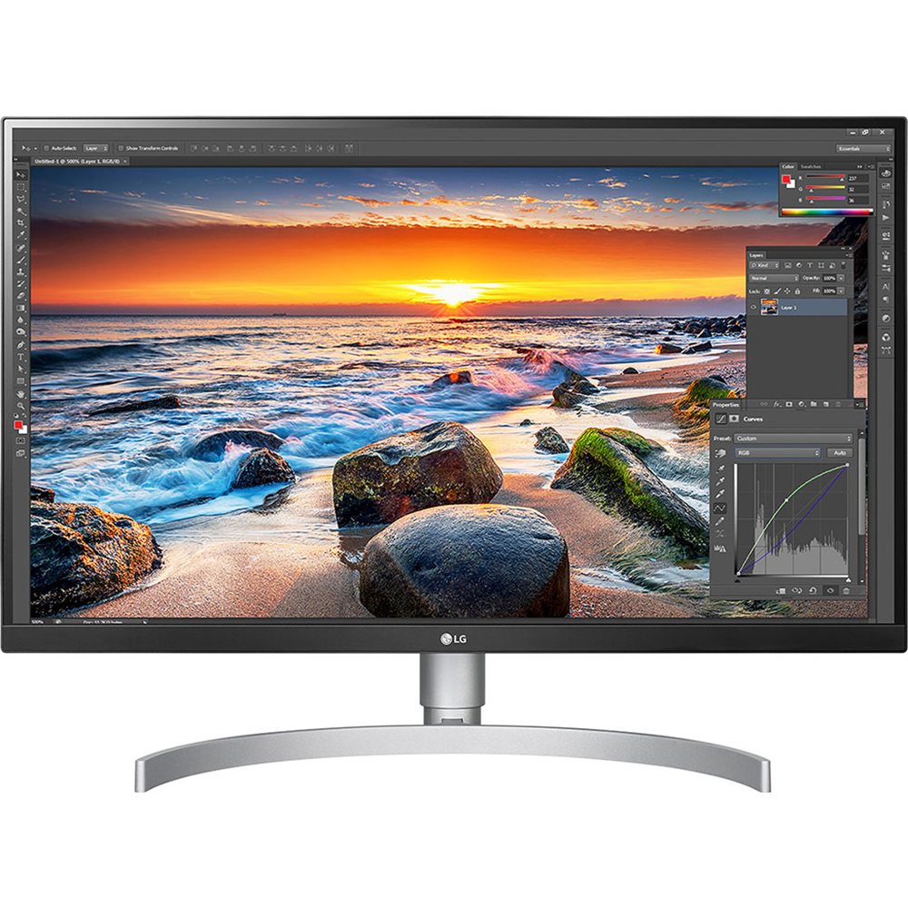 LG 27UL850-W 27-inch 4K UHD IPS LED Monitor with VESA DisplayHDR 400 Bundle with Tech Smart USA Elite Suite - image 4 of 11