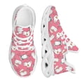thumbnail image 1 of Zapatos de enfermera Kwaii para mujer con estampado de gato de dibujos animados, suela gruesa, cómodos zapatos de punto con cordones, zapatos médicos para mascotas, nuevos, 1 of 6