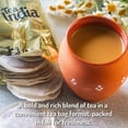 thumbnail image 5 of Tea India Ginger Chai Black Tea with Real Ginger Flavorful Blend Of Premium Black Tea, Ginger & Natural Ingredients Traditional Indian Caffeinated Tea 80 Round Tea bags, 5 of 9