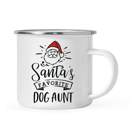 

Andaz Press Santa s Favorite Dog Cat Campfire Mug Dog Aunt