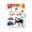 W8-B, variant on Montessori Busy Book for Toddlers 3-5 Quiet Book with Human Body Anatomy Activities Sensory Learning Toys Preschool Educational Activity Book Travel Car Seat Toy Ages 3-6 Boys Girls,A