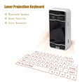 thumbnail image 1 of CAROOTU Portable Virtual Lasers keyboard Mouse Wireless Bluetooth Lasers Projection Speaker, 1 of 6