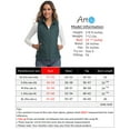thumbnail image 7 of Women's Vests Zip up Quilted Padded Lightweight Vest for Women, 7 of 7