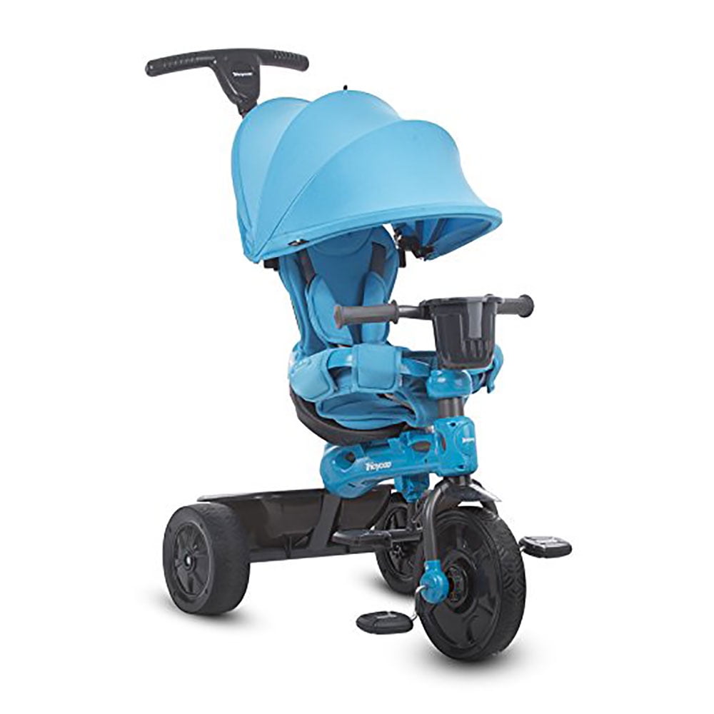 Joovy Tricycoo 4in1 Baby Tricycle for Kids, Blue