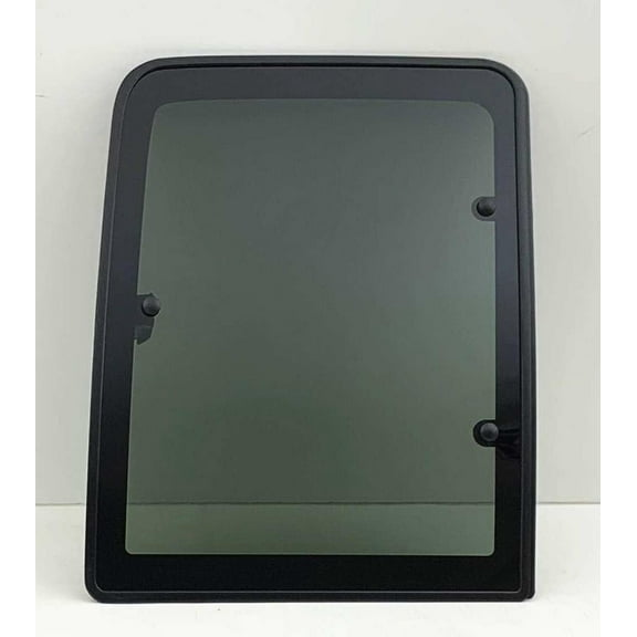 Movable Passenger Right Side Quarter Window Quarter Glass Complete Set Compatible with Chevrolet/GMC Pickup C1500 K1500 1988-1999 / C2500 K2500 C3500 K3500 1988-2000 2 Dr Extended Cab Models