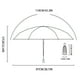 thumbnail image 4 of Parasol con esquinas redondeadas para lluvia y sol, 4 of 8