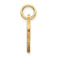 thumbnail image 2 of Diamond2Deal 14K Pendentif Initiale Lettre P en Satin Or Jaune pour Femmes, 2 of 6