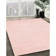 thumbnail image 3 of Ahgly Company Machine Washable Indoor Square Contemporary Light Red Pink Area Rugs, 3' Square, 3 of 7