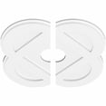 thumbnail image 3 of Ekena Millwork Charlotte Architectural Grade PVC Ceiling Medallion (Set of 2), 3 of 7