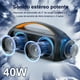 thumbnail image 3 of Bocina JYX Bocina Bluetooth para Exteriores a Prueba de Agua con 2 Micrófonos con Iuces de DJ D16-T, 3 of 7