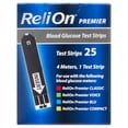 thumbnail image 3 of (2 pack) ReliOn Premier Blood Glucose Test Strips, 25 Count, 3 of 10
