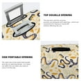 thumbnail image 5 of Vsdgher Snake And Floral Print Luggage Cover Washable Suitcase Cover Protector Anti-scratch Suitcase cover Fits 18-32 Inch Luggage, 5 of 8