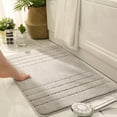 thumbnail image 1 of TIMIFIS Bathroom Rugs, Soft and Absorbent Microfiber Bath Rugs, Non-Slip Shower Carpet, Machine Wash Dry, Bath Mats for Bathroom Floor, Tub and Shower Bath Mat, 1 of 8