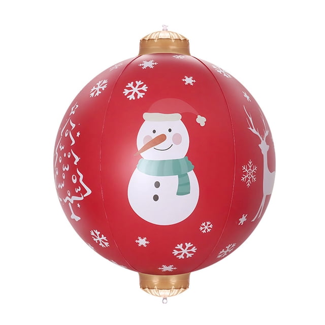 Wzzjkit 2026 Outdoor Christmas Inflatable Ball Decorated Christmas Inflatable Christmas Tree Decorations