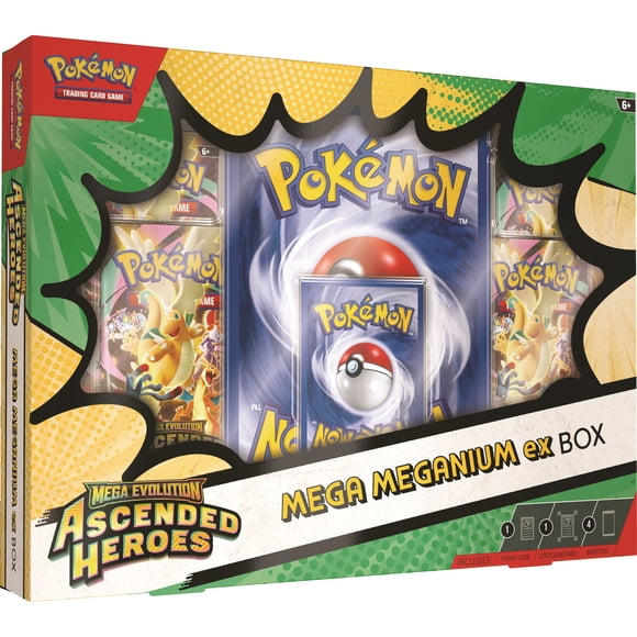 Pokémon TCG: Mega Evolution—Ascended Heroes Mega ex Box - Receive 1 at Random!