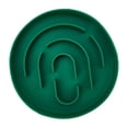 thumbnail image 2 of Comedero lento para gatos, tapete de silicona con golosinas para perros, anti-tragos para perros y gatos Verde, 2 of 8