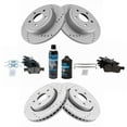 thumbnail image 2 of TRQ Front & Rear Posi Ceramic Brake Pad & Performance Rotor Kit for Durango BKA21992 Fits select: 2017-2018,2020 JEEP GRAND CHEROKEE LIMITED, 2 of 8