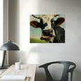 thumbnail image 4 of Orinice Cow Fine Art Aesthetic Poster and Print Wall Painting for Classroom Kitchen Office Farmhouse Bathroom Room Decor Pictures Wall Art Painting Canvas Prints Wall Art Canvas Living Room Bedroom, 4 of 6