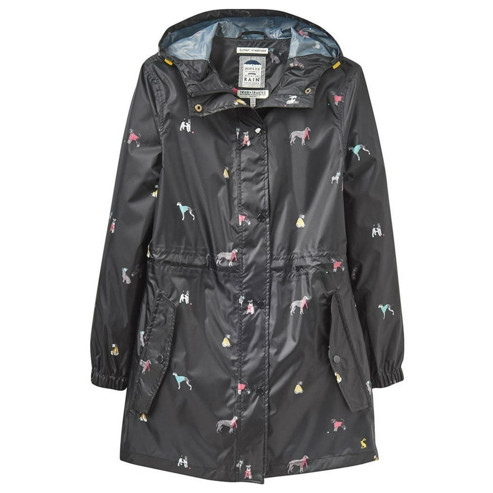 joules mustard raincoat