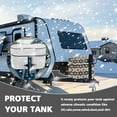 thumbnail image 4 of Yuyamidu Aztec Ethnic Gemoetric RV Propane Tank Cover, Double 20 LB Propane Tank Cover Table with Zipper, Waterproof Gas Cylinder Protection for RV, Travel Trailer, Camper, 4 of 8