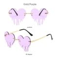 thumbnail image 5 of 2Pcs Fashion Heart Sunglasses for Women Party Shades Colorful, 5 of 5