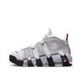 thumbnail image 1 of Zapatillas de running Air More Uptempo de estilo retro, de caña alta, grandes, color blanco, gris y negro, para hombre, de cuero tricolor, 1 of 4