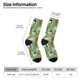 thumbnail image 2 of Vsdgher Cows And Calves Crew Socks for Men & Women, Breathable Casual Athletic Ankle Socks, 2 of 6