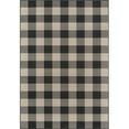 thumbnail image 1 of Momeni BAJA0BAJ25CHR1837 1 ft. 8 in. x 3 ft. 7 in. Baja25 Rectangle Area Rug - Charcoal, 1 of 1