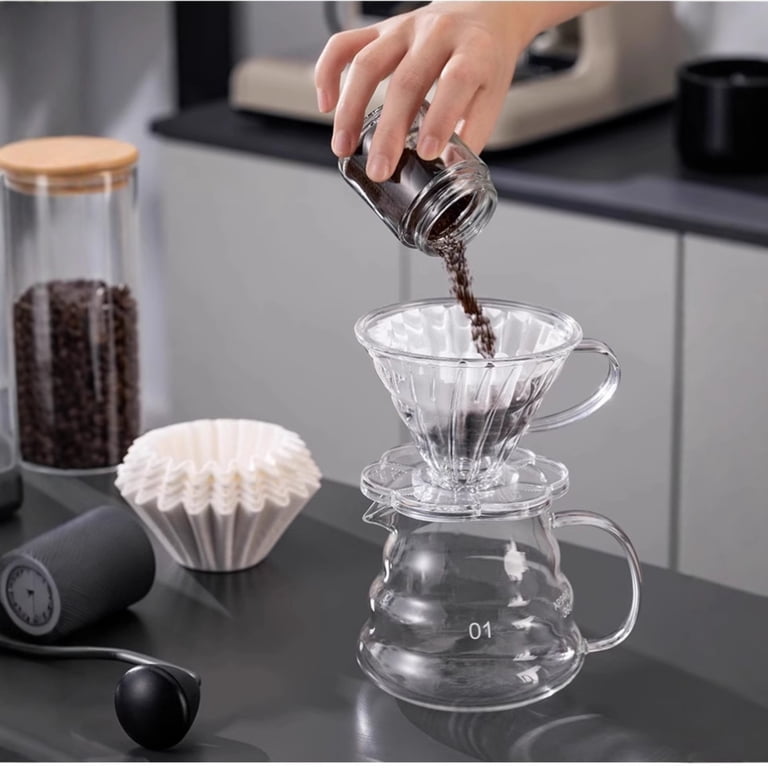 Coffee Filters 8-12 Cup, 3.14 inch x 2.63 inch, 500 Count Basket Coffee  Filters, White Disposable 8 to 12 Cup Coffee Filter Paper - Walmart.com