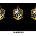 thumbnail image 3 of Harry Potter Official Hufflepuff Crest 24 oz Insulated Canteen Water Bottle, Leak Resistant, Vacuum Insulated Stainless Steel with Loop Cap, Black, 3 of 7