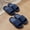 dark blue, variant on Soft EVA Slide Slippers 2-Pack for Couples, Non-Slip Lightweight Open Toe Sandals for Indoor, Bathroom, Shower, Beach & Outdoor Use, Quick-Dry Comfort House Shoes