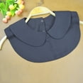 thumbnail image 2 of Cuello falso desmontable Alt Ropa Dickey suéter blusa media camisas para trajes de negocios ropa accesorios de ropa Black 2 Pack Eigraketly AP008266-02B, 2 of 5