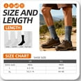 thumbnail image 3 of Warm Thermal Wool Socks (3 Pairs) for Men Women, Soft Comfortable Winter Crew Socks, Cold Weather Hiking & Everyday Socks, 3 of 6