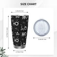 thumbnail image 4 of Haiem Ho-Ho-Ho 2 Printed 20oz Straight Skinny Car Cups With Insulated Cup Sleeve Portable Handle, Sports Travel Coffee Mug, Stainless Steel, Insulated-Straw Two-piece Set, 4 of 8