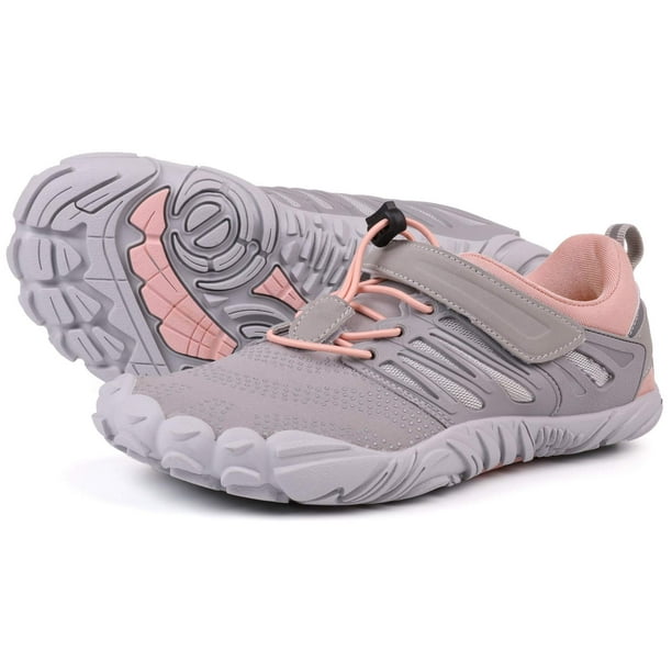Zapatillas Joomra Trail Running Barefoot para mujer, talla 38, color gris