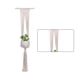 thumbnail image 2 of Cateissary Colgador de macramé hecho a mano para plantas, flor/colgador de macetas para decoración de pared, patio, jardín, decoración para sala de Jardín y Patio No.20 Cateissary HA001777-20, 2 of 6