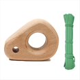 thumbnail image 3 of Mini Tabla de Escalada de Madera, Portátil, para Entrenar los Dedos, Potente Fortalecedor de Agarre, Resistente y Compacta., 3 of 5