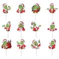 thumbnail image 1 of Less Than 5 Cake inserts Themed Cake Toppers Bring Holiday Mischief To Your Desserts!", 1 of 3