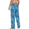 thumbnail image 6 of Paws Pajama Pants Mens Lounge Pants Lightweight Men Pajama Bottoms with Pockets Drawstring, 6 of 7