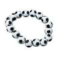 thumbnail image 4 of GOOHOCHY Pulsera de cuentas de fútbol de plástico de moda, joyería de muñeca, regalo para mujeres y hombres, 4 of 8