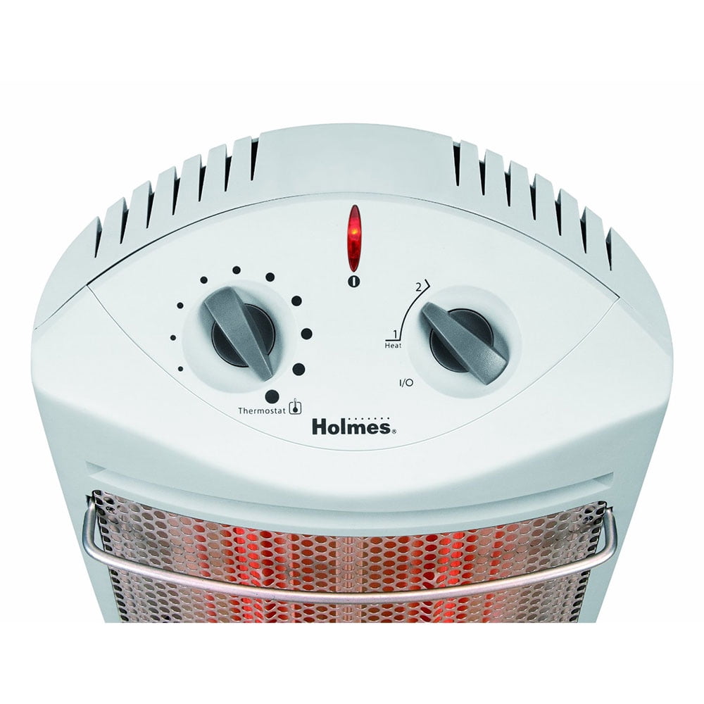 Holmes HQH307-NU 1500W Infared Quartz Tower Heater w/ Thermostat in White